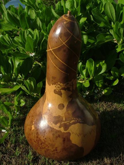 World Peace Gourd by Elizabeth